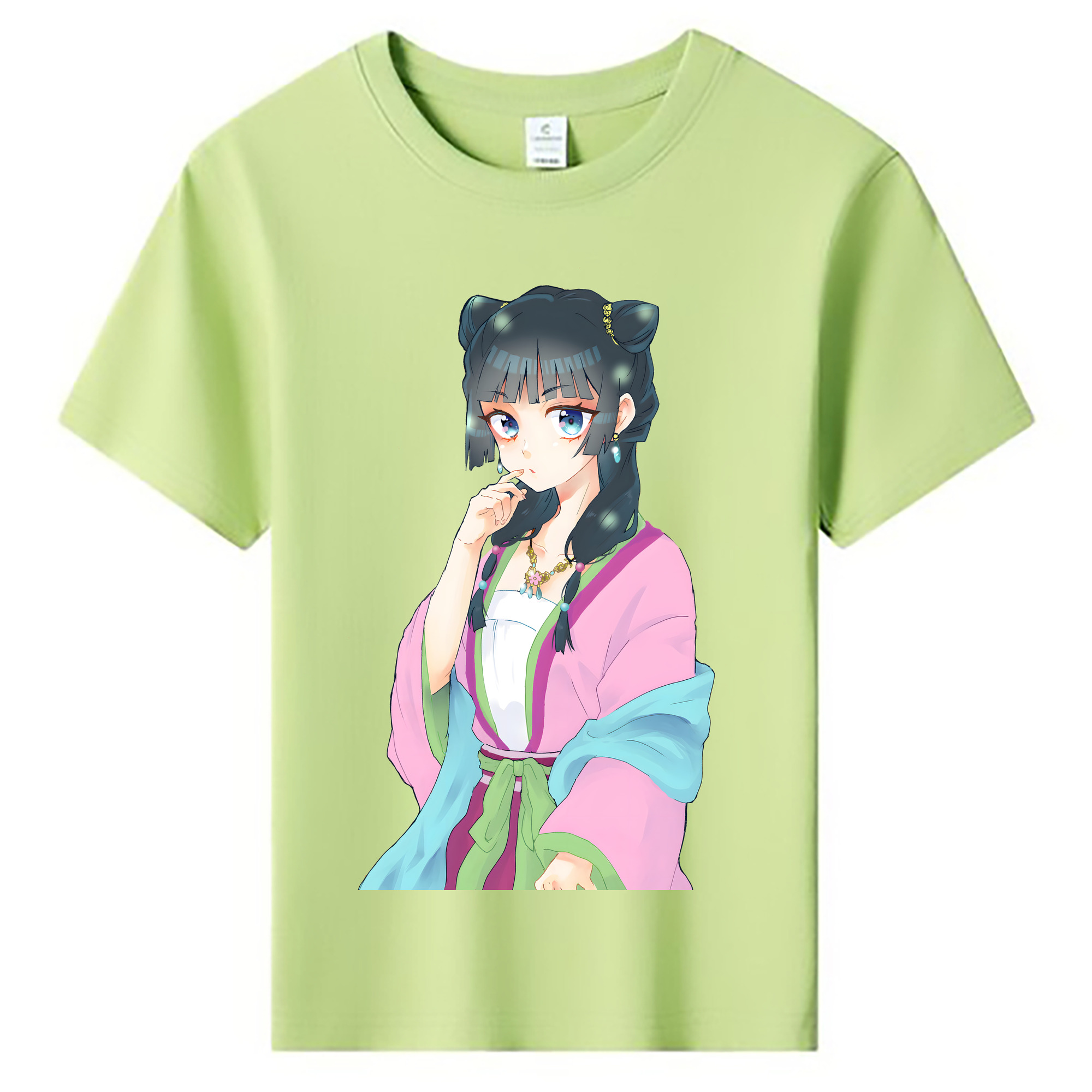 （画像用） 薬屋のひとりごと The Apothecary Diaries 綿100％キッズTシャツ（フロントプリント）